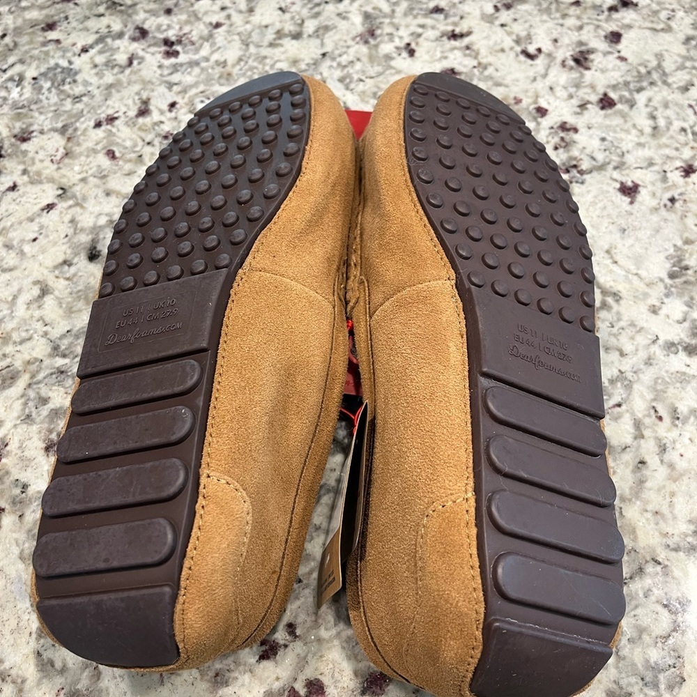 NWT Dearfoam Deluxe Slippers Genuine Sherling - Picture 3 of 5